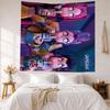 Huntrix Wall Decor Tapestry Art For Pet Memorial Birthdaywedding Party Backdrop Family Gift