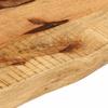 Table Top 40 x 20 x 2.5 cm Live Edge Solid Mango Wood