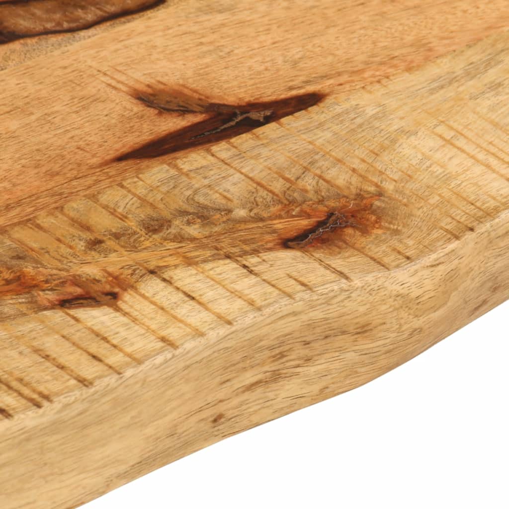 Table Top 40 x 20 x 2.5 cm Live Edge Solid Mango Wood
