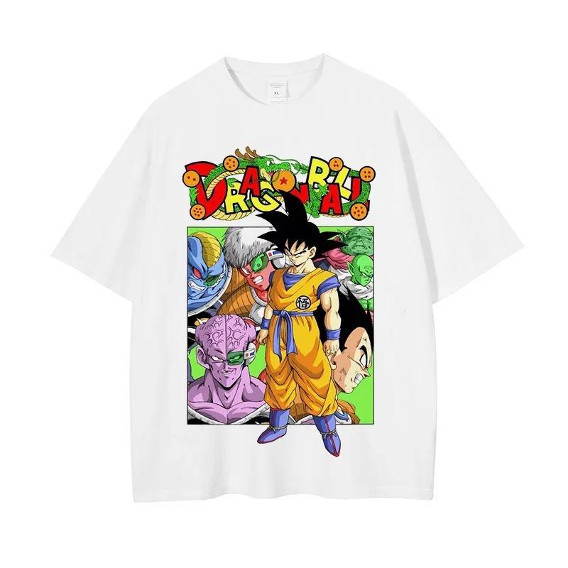 Dragon Ball Z Супер Веджета против Полусовершенного Селла Манга Принт Свободная Футболка | Повседневный Топ Унисекс