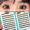 Meilin Sweet Lashes - 32-Row Eyelash Book: Natural, Thick, On-Camera Manga False Lashes, Large Capacity