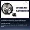 BENZ For Mercedes Benz W204 B C GLK-Class 2008-2014 Front Grill Star Emblem Chrome Logo Badge DV1 QQ79