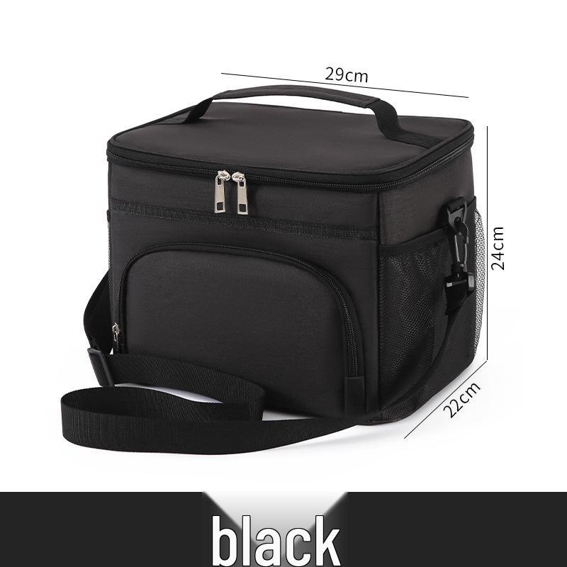 Waterproof Leak-Proof Insulated Picnic Lunch Bag: Portable & Durable for Hot and Cold Meals