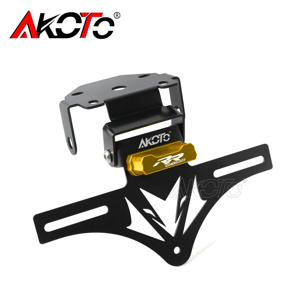 Аксессуары для устранения хвоста ДЛЯ QJMOTOR SRK800 SRK 800 800RR 2024 2025+ Мотоцикл CNC Фиксированный Складной Держатель Номерного Знака