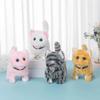 Cute Electronic Pet Voice Control Robot Cat Meow Cat Toy Walking Cat Plush Doll Simulation Cat
