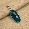 Роскошный драгоценный камень индиколит ручной работы из стерлингового серебра 925 пробы, ювелирный кулон для свадебного подарка