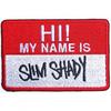 Eminem Slim Shady Badge Iron On Patch