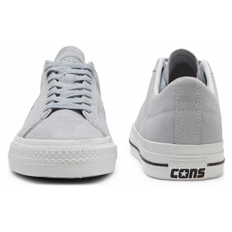 Converse Кеды One Star Удобные Нескользящие Амортизирующие Износостойкие Низкие Унисекс Серые