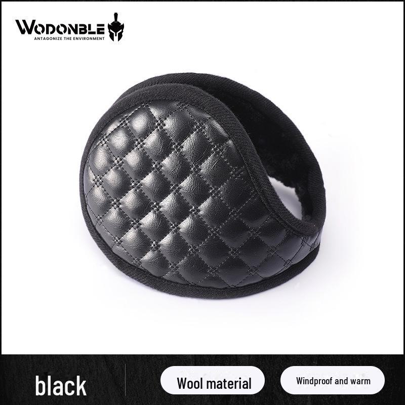 Мужские зимние наушники из полиуретана: Толстые, надеваемые сзади наушники для тепла