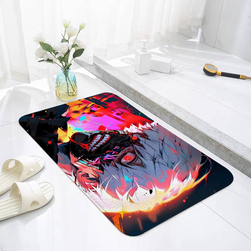 Коврик для гостиной с изображением Tokyo Ghoul и Кэна Канэки, подушки, современный мягкий пушистый домашний ковер, ковер для детской спальни, игровой ковер
