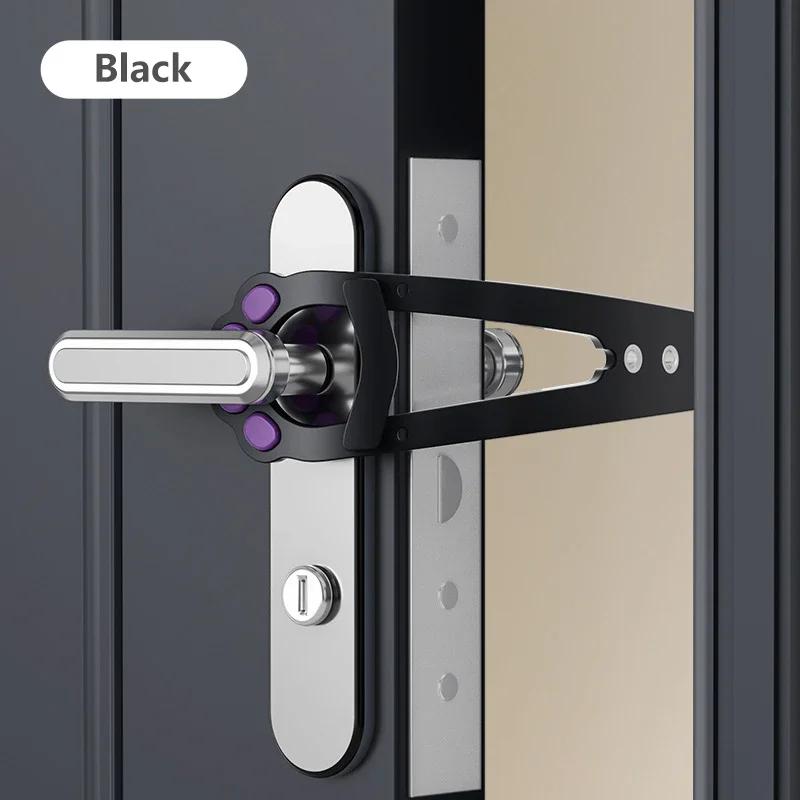 Легкий доступ для питомцев: Регулируемая защелка для двери для кошек и собак с простой установкой для беспроблемного использования петли для питомца