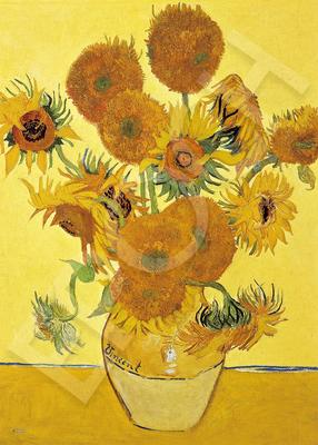 Epoch 2000 супер маленьких пазлов World Painting Sunflower (38х53см) 54-228 Клей в комплекте Шпатель в комплекте Билет для подсчета очков EPOCH
