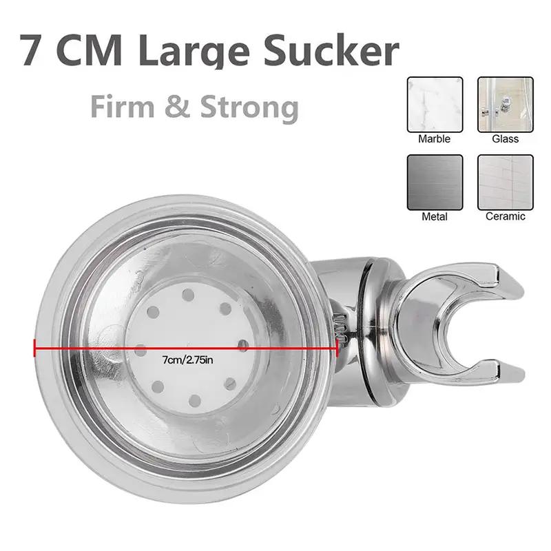 1Pcs Adjustable Hower Rack Suction Cup Type Lotus Canopy Bracket Handheld Hower Head Bathroom Nozzle Fixed Base