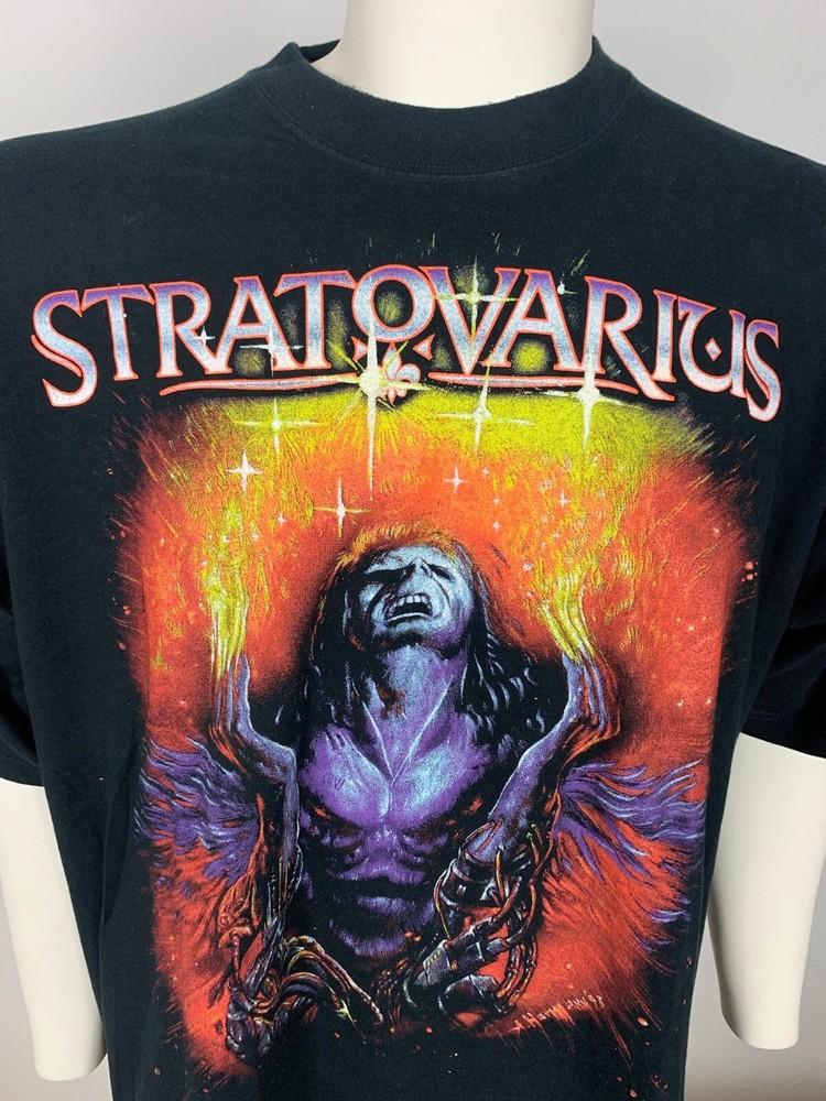 Новая Stratovarius Подарок для фанатов Унисекс S-5XL Футболка 9D279 Унисекс Футболка