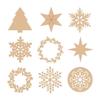 Set de Mini Formes - ARTEMIO - Flocons - 27 pcs - Bois naturel - Intérieur