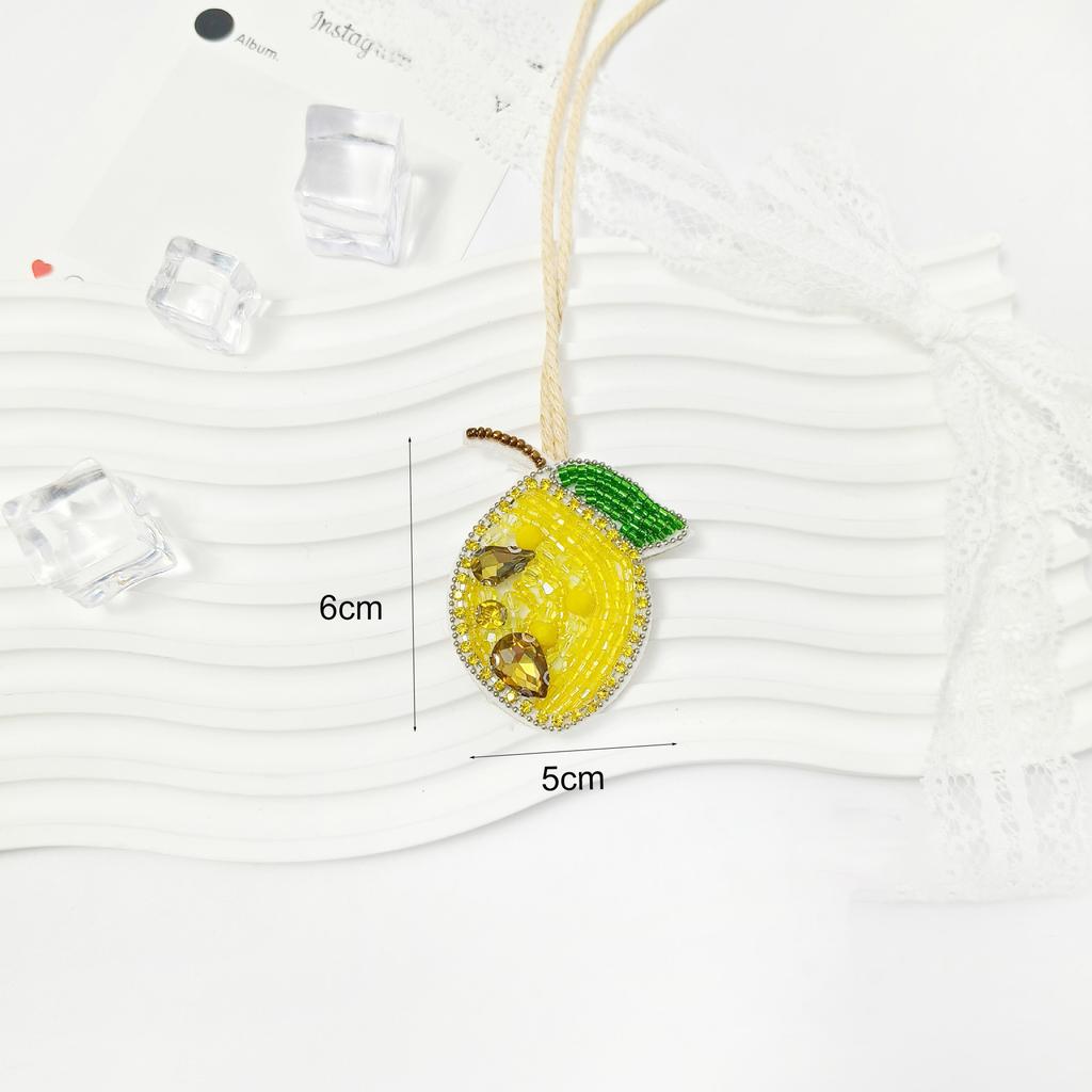 5-10cm Coconut Tree Decor Rainbow Patch Beaded Pendant For Clothing Applique Tropical Decor Wall Decor