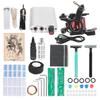 Tattoo Machine Kit Professional Complete Tattoo Kit Coils Tattoo Machine Needle Grommet Pedal