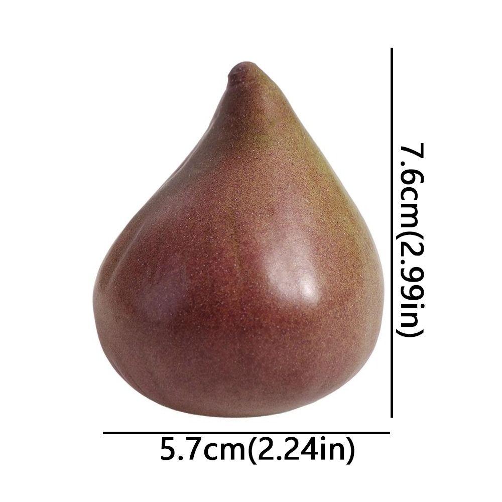 Handicrafts Simulation Fig Ornament Mini Fake Fruits Fruit Model Desk Decoration Accessories