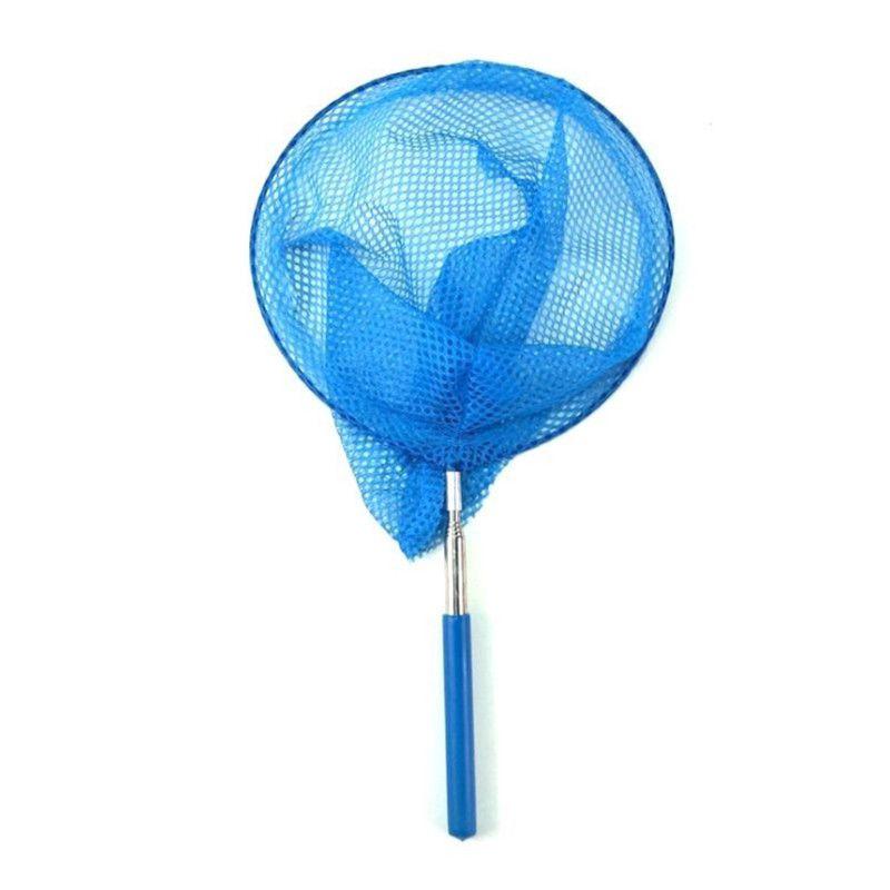 Colorful Kids Extendable Telescopic Handle Fishing Bug Butterfly Catching Net