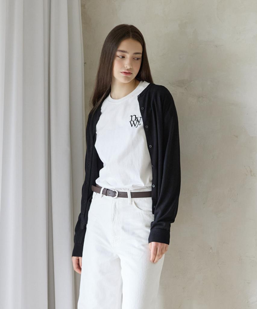 Nyuyogwogseu Классическая футболка Regular Fit_Белый