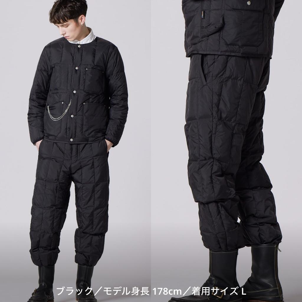 Пуховые брюки Taion 131PTWK песочно-бежевые