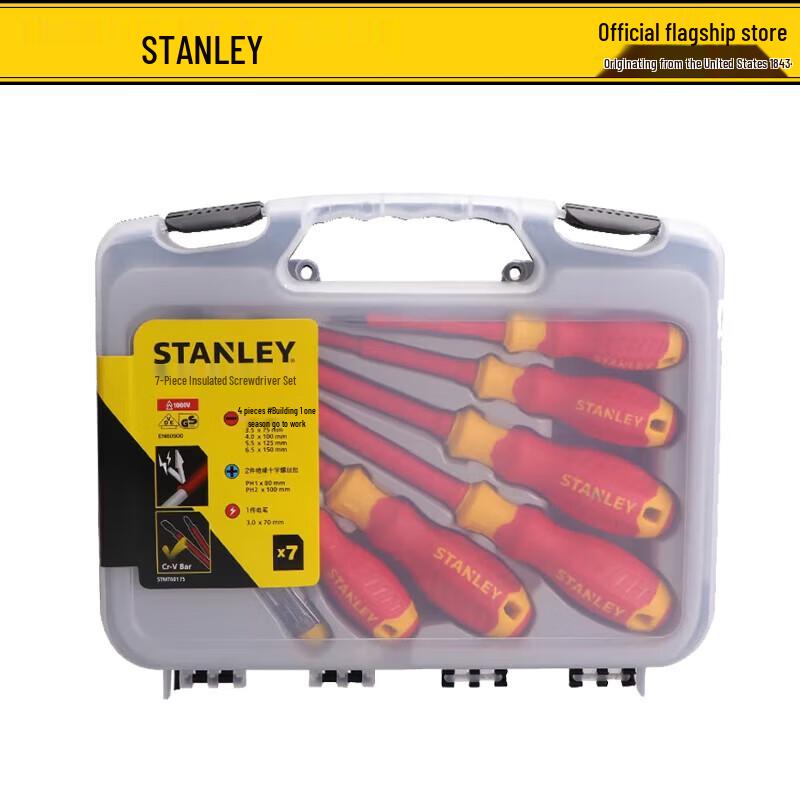 STANLEY STMT60175-23 Набор из 7 изолированных отверток
