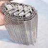 Attractive Epaulette Shiny Zricon Lightweight Tassels Shoulder Brooch