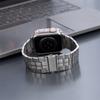 Ремешок из нержавеющей стали для Apple Watch Ultra1/2/3 49 мм Металлический браслет для iWatch 11 10 9 8 SE3 46 мм 45 мм 41 42 мм 40 мм 44 мм Бизнес-ремешок