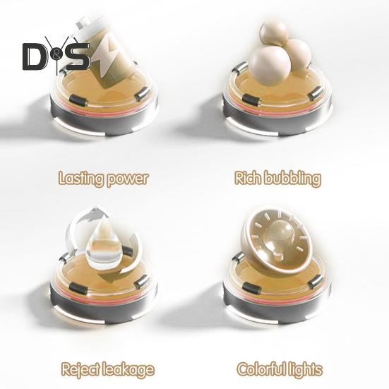 Подставка для машины для мыльных пузырей, автоматическая машина для создания мыльных пузырей с ночным светом и музыкой, вертикальная машина для создания мыльных пузырей на открытом воздухе для свадьбы, дня рождения, пикника, кемпинга, вечеринки