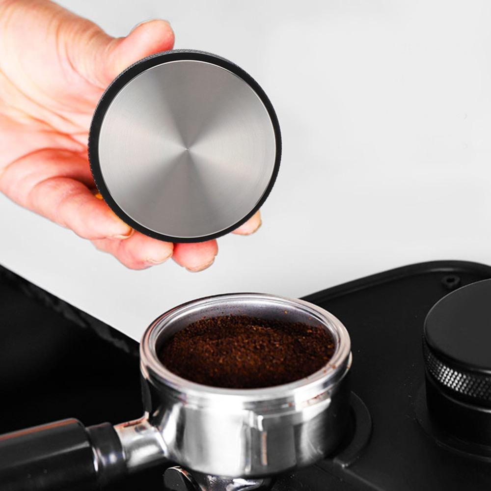 Flat Base Coffee Tamper Black Color Flat Coffee Tamper Coffee Accessories Espresso Tamper  Baristas