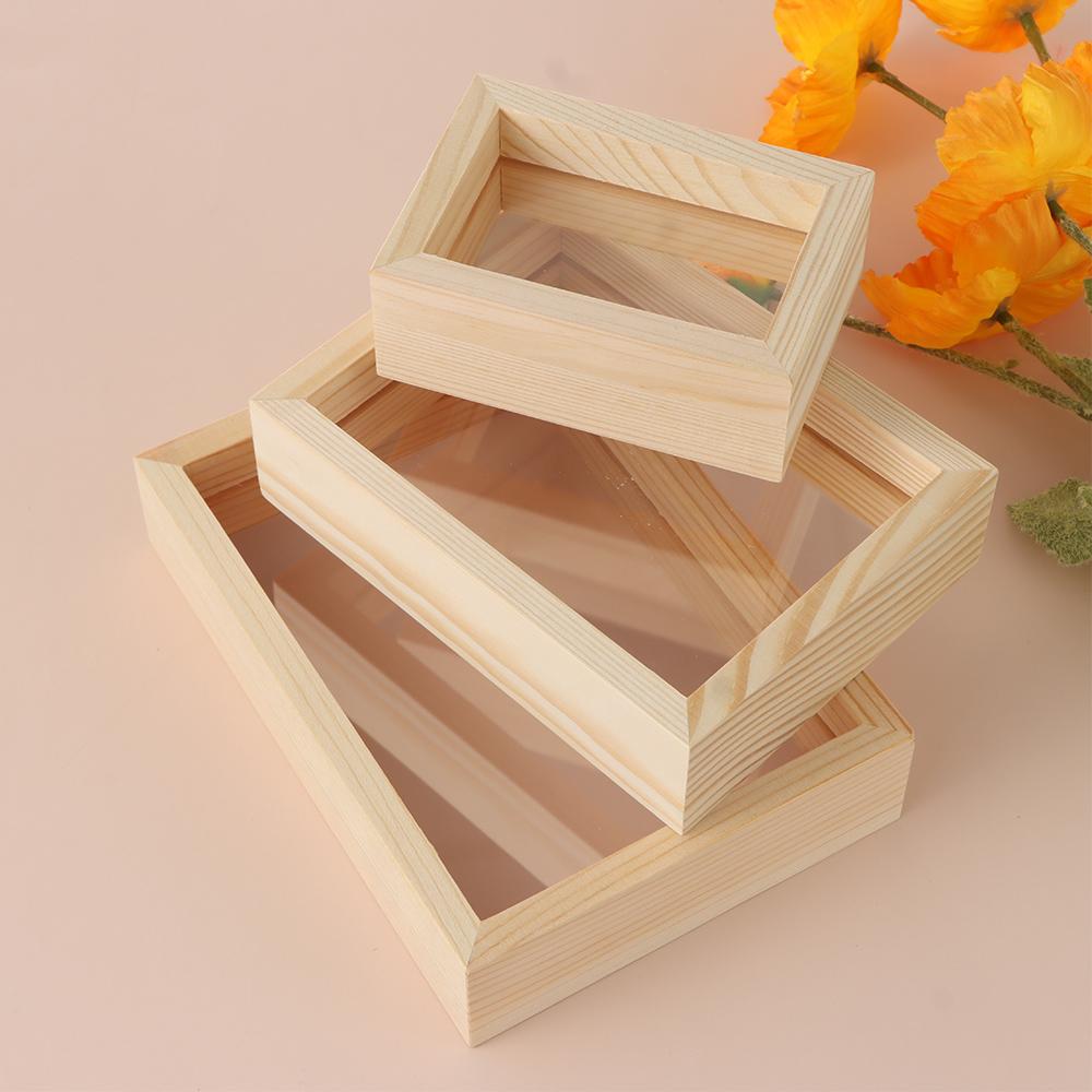 Family Wedding Decor Art Wooden Vintage Photo Frame Picture Holder