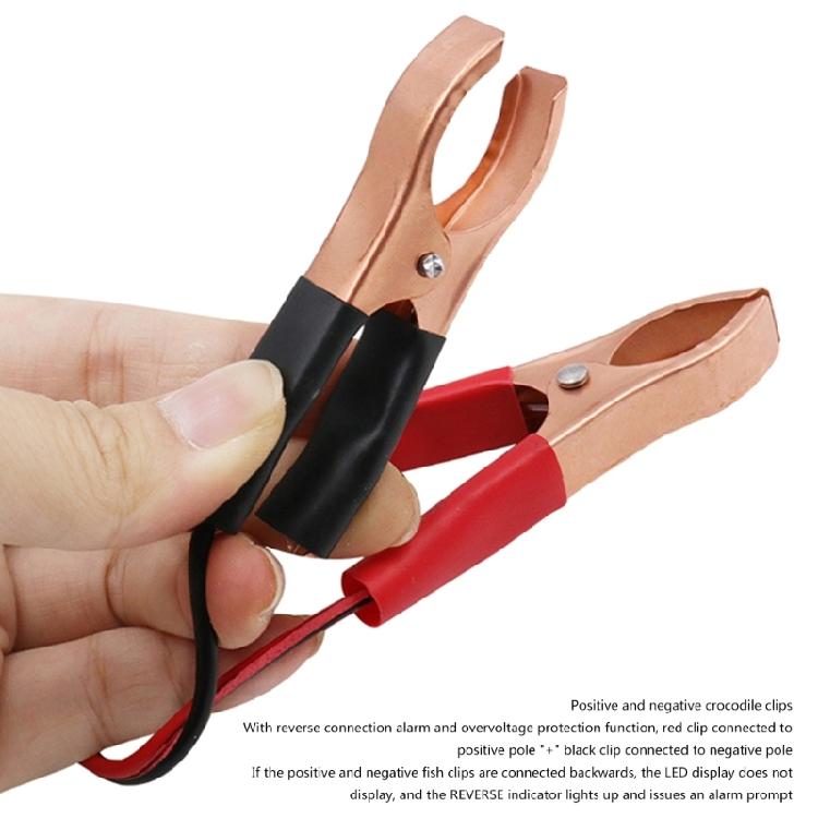 Digital Battery Analyzers Car Battery Tester Car-Charge Diagnostic Tool Portable