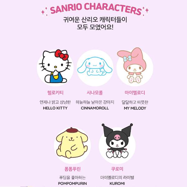 WeDream Sanrio Персонажи Bling Bling 3D наклейки Crafting Play, разноцветные корейские популярные игрушки