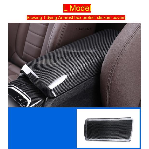 Стайлинг автомобиля из углеродного волокна, подлокотник для уборки, защитные наклейки, чехлы для BMW 3 Serise G20 G28, интерьер авто