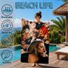 Love And Music A-dele Beach Towel, Microfiber Beach Towel, Perfect For Pool, Beach, Travel, Home Decor Beach Party Fan gifts