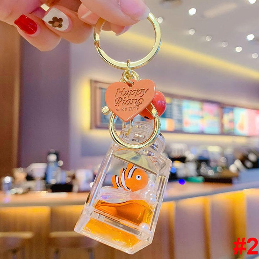 Жидкий Морской Зыбучий Песок Аксессуары для Бутылок Подарки для Женщин Шарм для Сумки Брелок Подвеска для Автомобиля Кольцо для Ключей