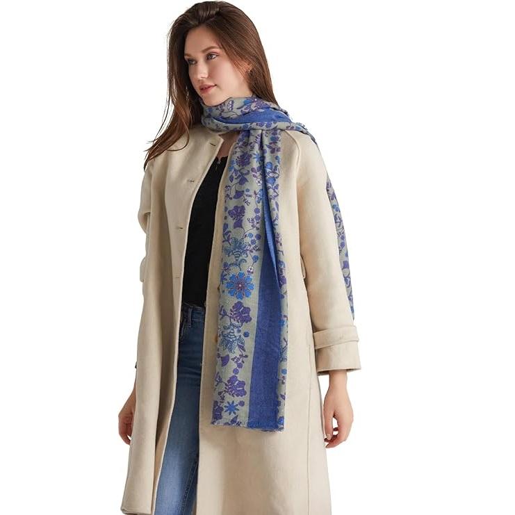 Scarf Pashmina Shawls Wraps Of Evening Dresses Travel Office Winter Wedding Cashmere Feel Large Scarves