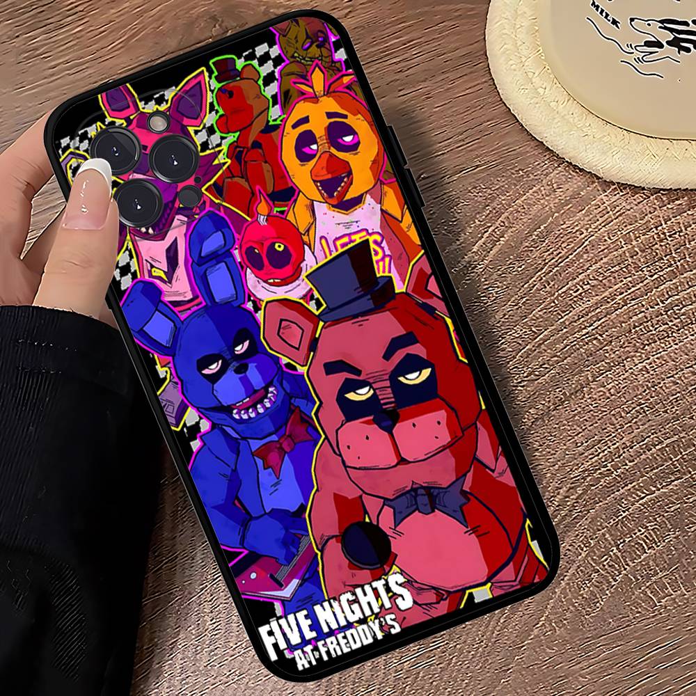 Чехол для телефона Five Nights At Freddy's для iPhone 14 Plus 13 Mini 11 16 15 17 Pro Max Защитный Ударопрочный