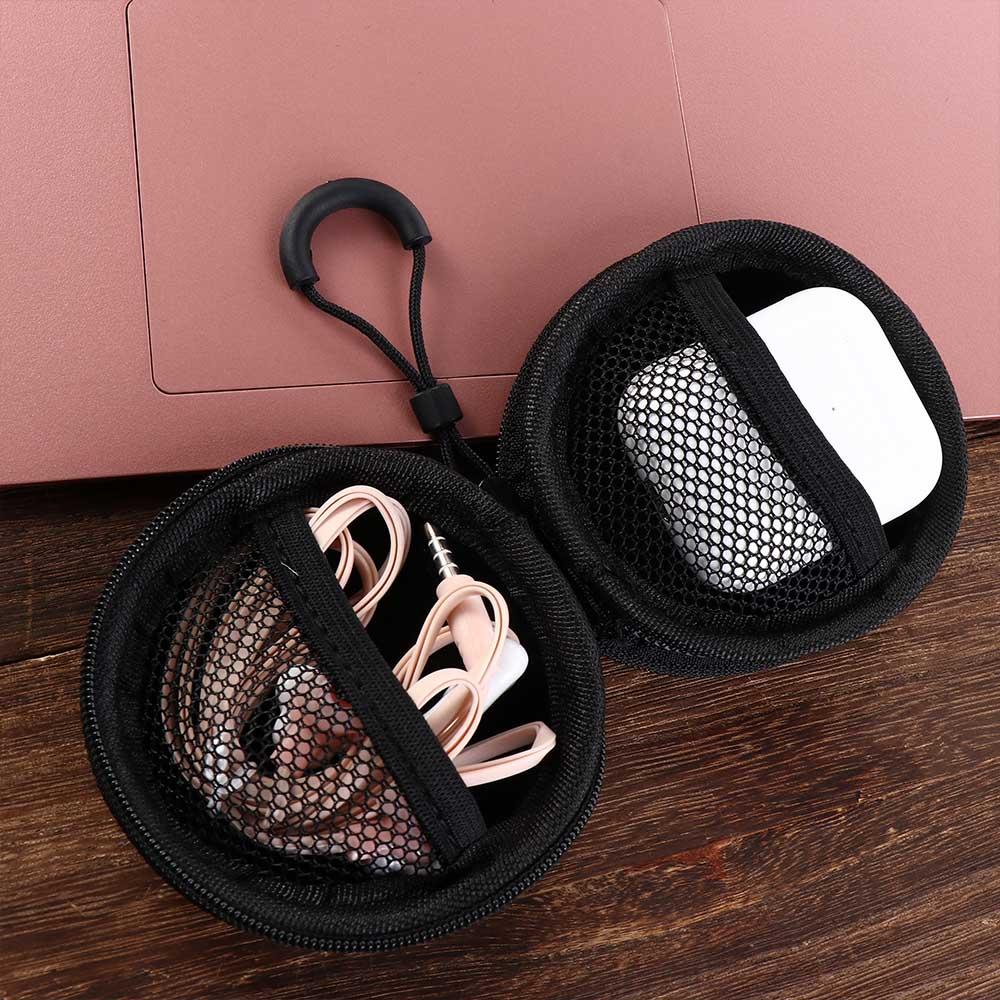 Мини Сумка для хранения наушников, Аксессуар, EVA, на молнии, Защитная сумка для зарядного устройства, Сумки для хранения наушников