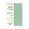 Midori Double Schedule Planner, 2026, B6, Monthly Money, Blue-Green, 22386006 (Starts October 2025)