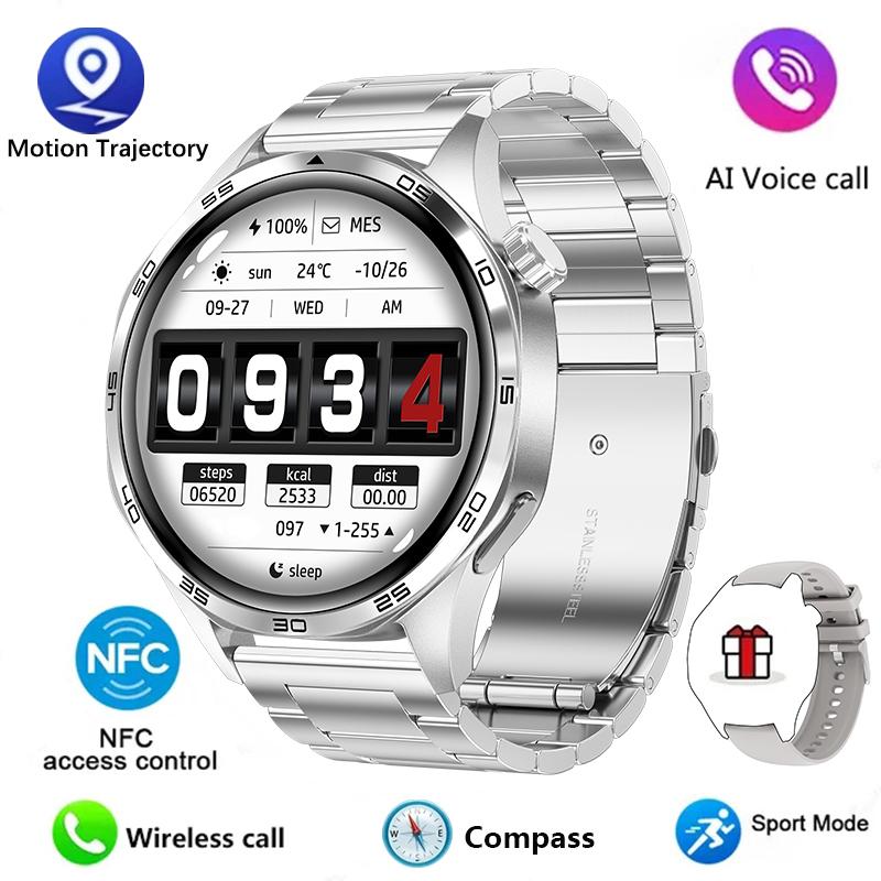 2025 5 PRO Smart Watch Men Watch 4 Pro обновленная версия AMOLED HD экран Bluetooth вызов GPS NFC пульсометр SmartWatches