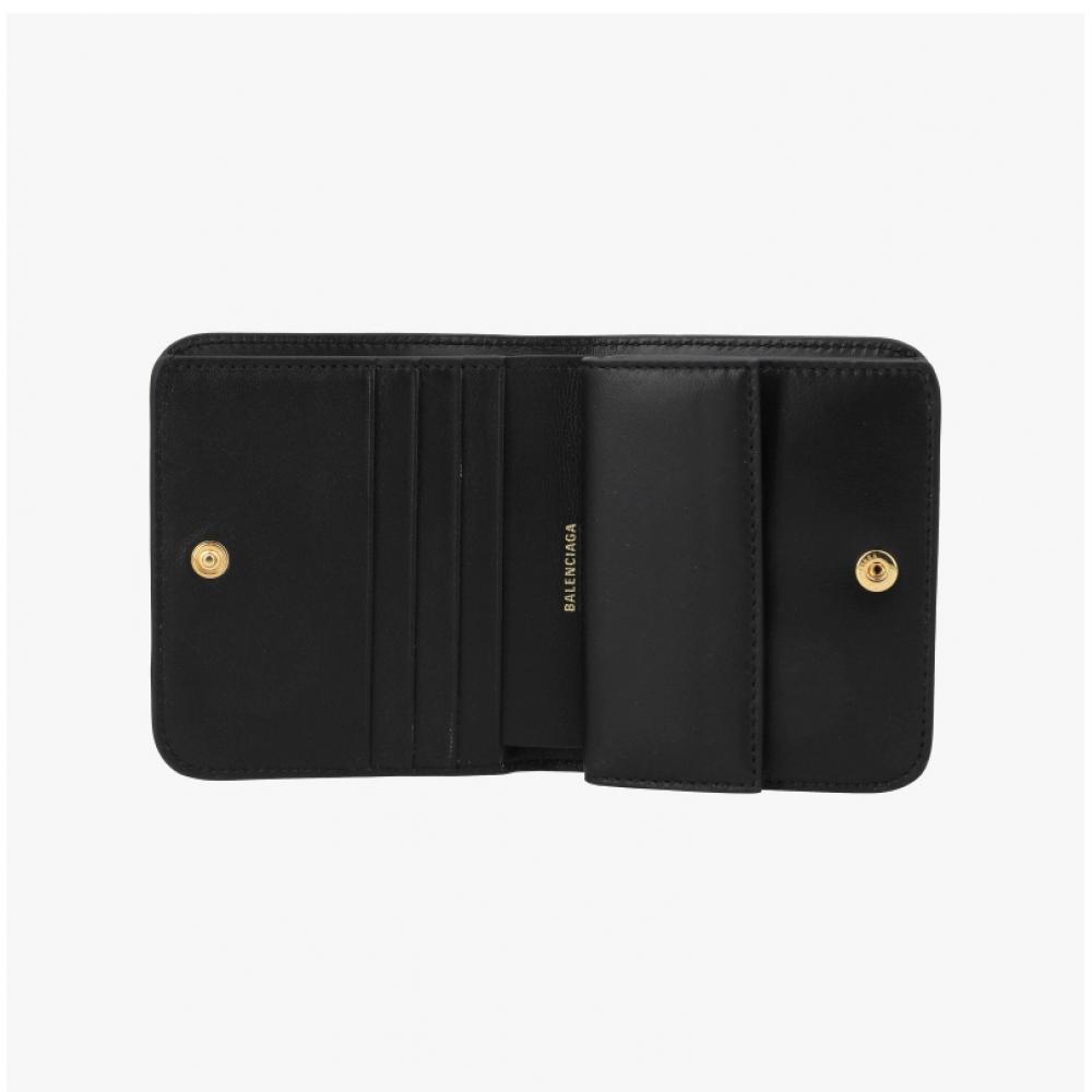 Balenciaga 810901 2abgh 1000 Cash Logo Coin Card Holder