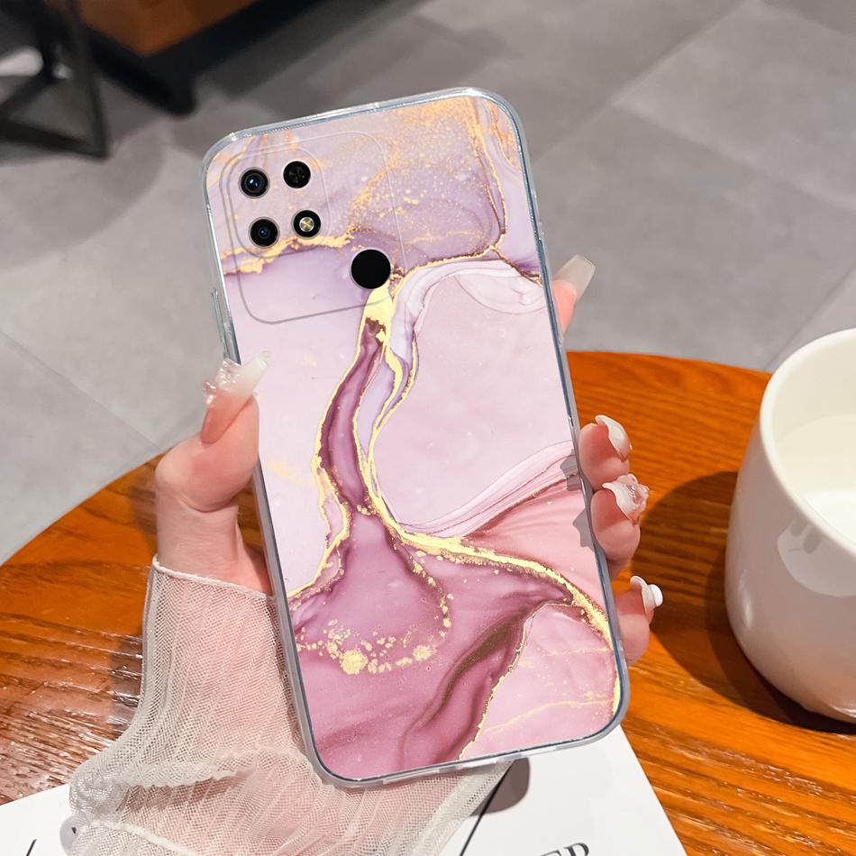 Covers For Redmi 10C Case Stylish Fun Soft Transparent Slim Silicone Anti Drop Phone Shell For Xiaomi Redmi 10 C Bumper Fundas