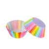 100Pcs Party Muffin Cup Rainbow Cake Mold Paper  Cupcake Baking Boxes Wrapper