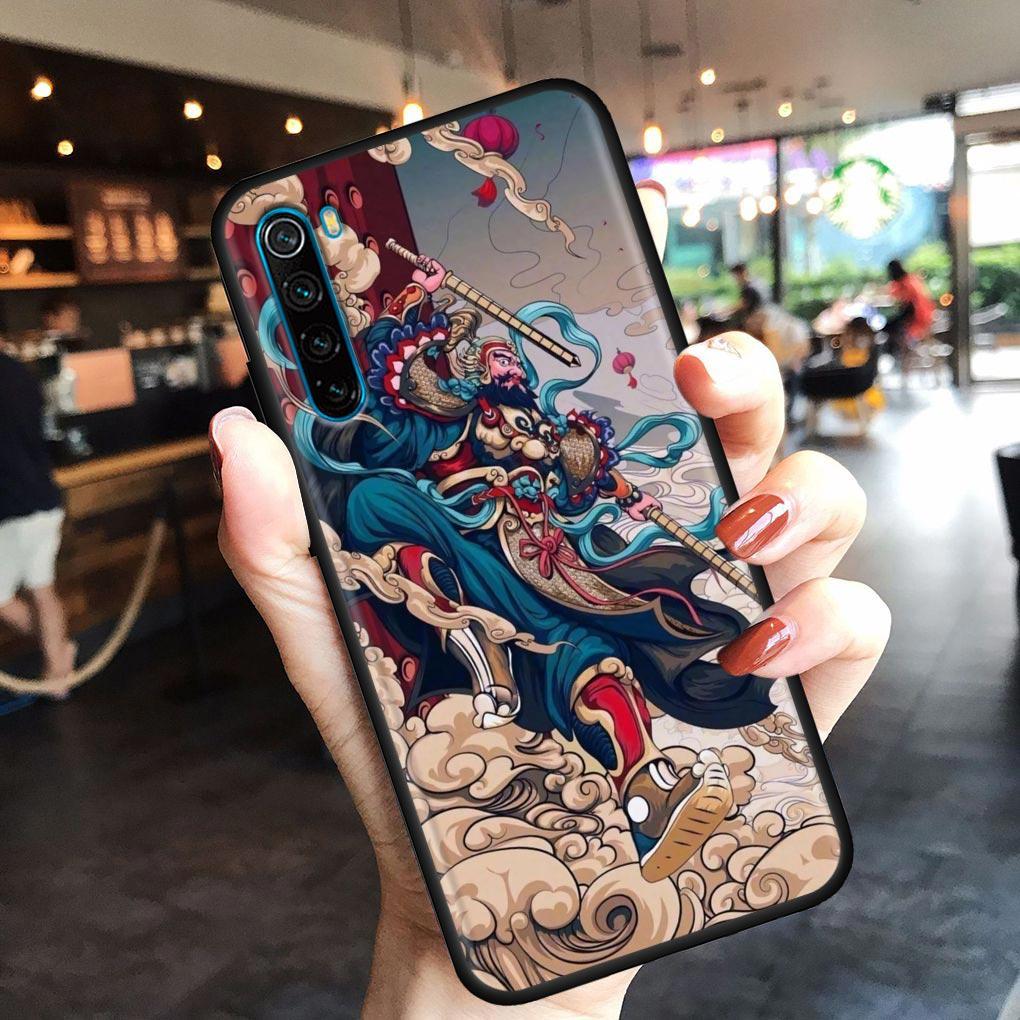 Чехол в японском стиле Art Samurai Couqe для Xiaomi Redmi 9 9C NFC 9T 10 10C 6 7 8 A K40 K50 Pro Plus Soft Shell Cover Cases Fundas