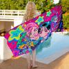 Anime ALIENS STAGE Microfiber Blanket Quick Drying Beach Towels Oversized Printing Super Absorbent Pool Towel Blanket