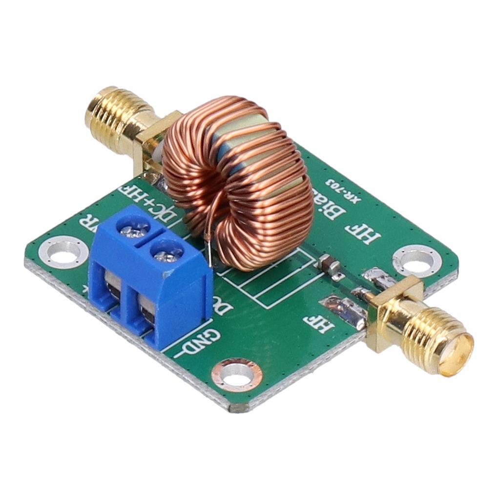 Bias Tee Module RF Microwave DC Blocker Filter Board Electronic Component 0.2‑180MHz