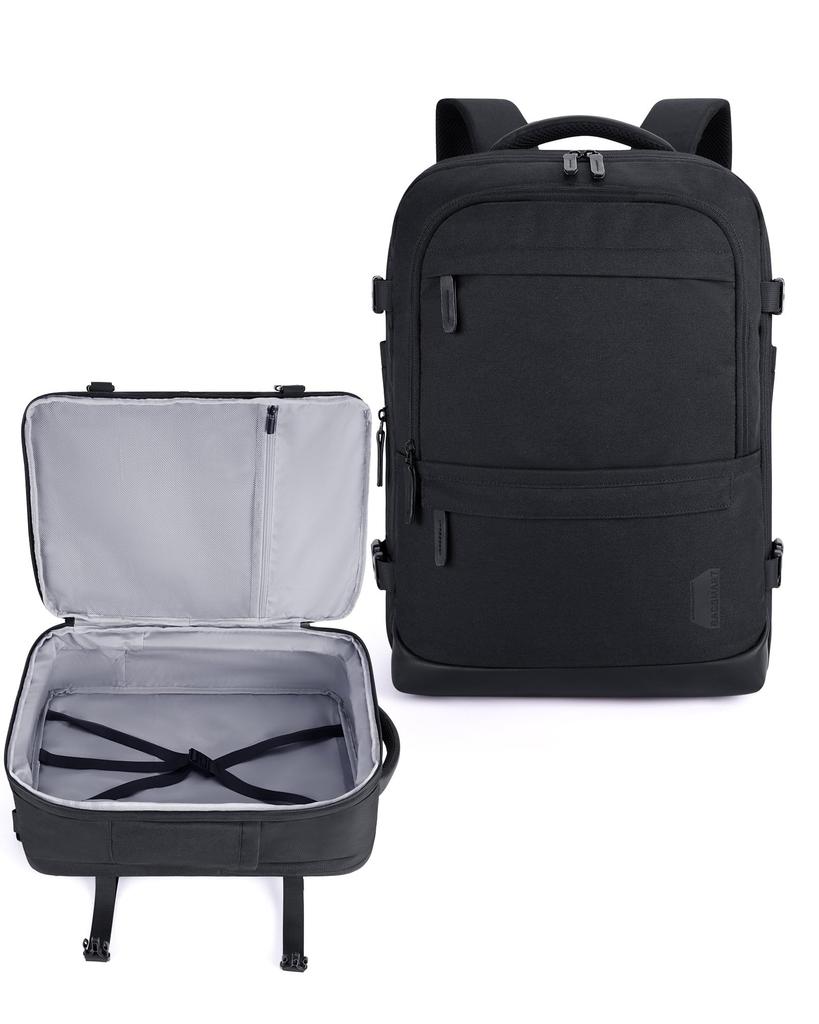 Рюкзак большой емкости компрессионный дорожный рюкзак бизнес 40л расширяемый рюкзак 17 дюймов ПК A4 с сумкой для обуви водонепроницаемый ударопрочный дорожный бизнес