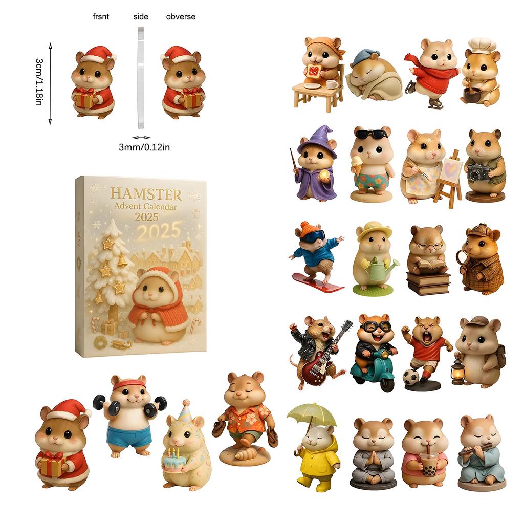 The Countdown Calendar Includes 24 Gifts, Countdown Calendar, And Surprise Gift