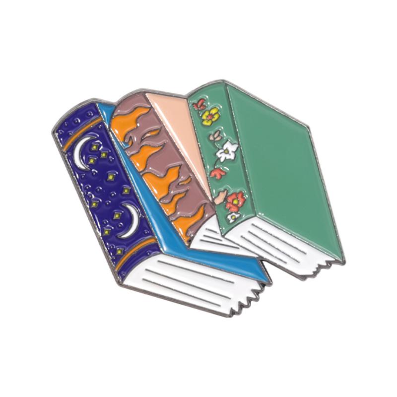 Коллекция книголюба Эмалевые значки Магия Фэнтези Книга Романтичный читатель Давайте почитаем Запрещенные книги Броши Значок на лацкан Украшения Подарки